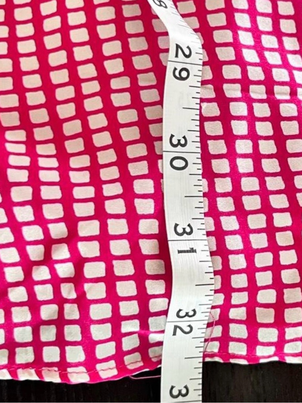 Pink Checked Ruffle-Trim Slip Dress Cottagecore - Picture 5 of 6